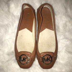 Michael Kors Brown Flats Size 8.5